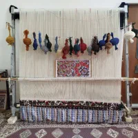 فروش کلی قالی با کارگاه و مصالح