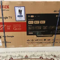 تلویزیون آیوا 4k گیمینگ 120 هرتز QLED آکبند