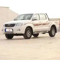 هایلوکس ۲۰۱۴ دوکابین سوخته