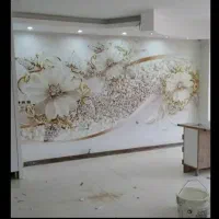 نصب کاغذ دیواری تخصصی و نقاشی تهران کرج