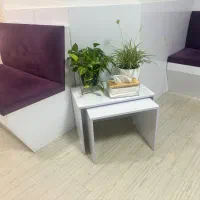 کانتر پذیرش و ۴عدد مبلمان انتظار و دو عدد عسلی