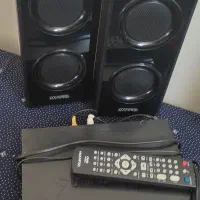 دستگاه dvdبا باند و کنترل