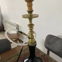 قلیان برنجی اصلی و چوبی