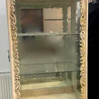 بوفه تمام چوب منبت کاری شده ی نو
