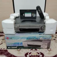 دستگاه ویدو VHS الجی ضبط پخش به همراه کنترل کارتن
