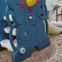 سرسره طرح فیل آبی رنگ