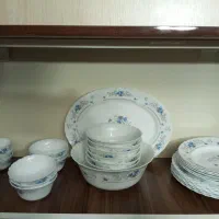 سماور برقی یورو لوکس و سرویس چینی پارس اپال