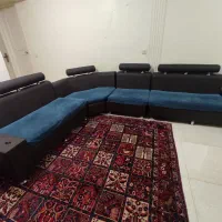 ست مبلمان راحتی و میز چرخ خیاطی