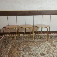 سه عدد گل میز