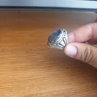 انگشتر نقره سنگ شجر