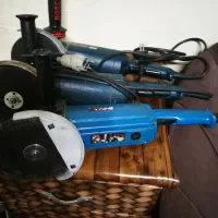 سنگ فرز 2عدد کم کار تمام فابریک بوش وریوبی