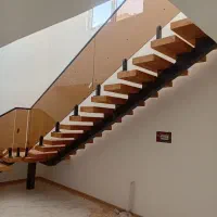 نرده شیشه ای هندریل