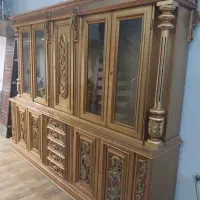 بوفه ویترین  / تمام منبت / کار دست