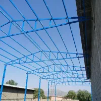 شیروانی جوشکاری آردواز سر در سایه بان
