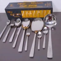 سرویس قاشق چنگال 42 نفره استیل درجه یک باضمانت