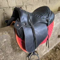 زین اسب استرالیایی تمام چرم اصل