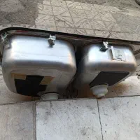 سینگ ظرفشویی با شیر 2 لگن وزن 7کیلو  حسن آباد کرج