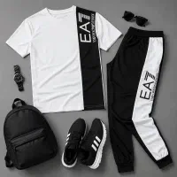 پکیج ست تیشرت شلوارEA7مدل WE82کفش ورزشی مدل Alshen