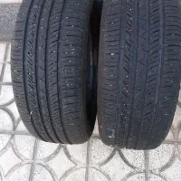 یک جفت لاستیک پهن 215/55 نو ۱۶ اینچ