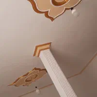 رنگکاری،نقاشی و طراحی و رنگ امیزی گچبری پتینه کاری