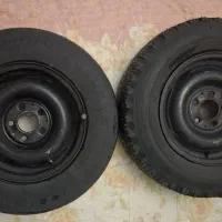 ۲  عدد رینگ اصلی بنز سواری با لاستیک