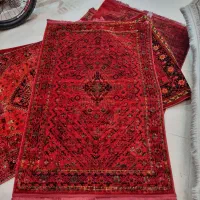 قالیچه قرمز سبز
