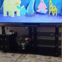 میز تلویزیون شیشه ای120*60
