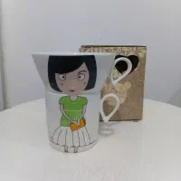 ست فنجان و لیوان (کاملا نو)