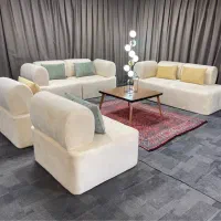 مبل پازلی پینترستی ال (تنوع چیدمان ) راحتی مینیمال