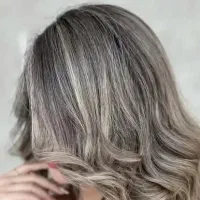 رنگ و لایت  کراتین و احیا کوتاهی شنیون بافت