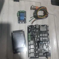 مادر برد و نمایشگر پرینتر سه بعدی