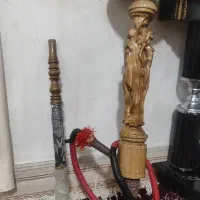 قلیان تنه چوبی