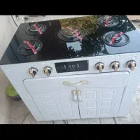 گاز صفحه شیشه ای نو