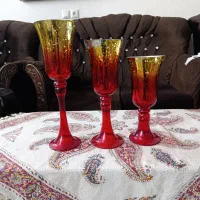 جام پایه بلند دکوری