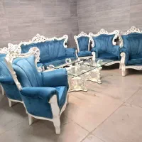 مبل استیل ۹ نفره باکیفیت در حد نو