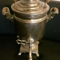 سماور ذغالی قدیمی روسی ۳ مهر۵ لیتر