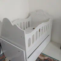 تخت و گهواره با تشک