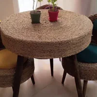 میز حصیری