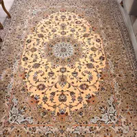 فرش دستی کرک ابریشم کاشان