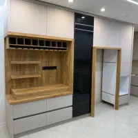 کابینت.کمد دیواری.درب صنایع چوب افرا