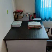 میز مطالعه mdf همراه با کشو و صندلی