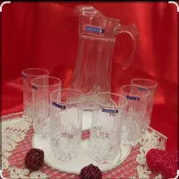 سه دست پارچ لیوان اصل فرانسه
