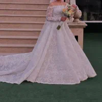 *لباس عروس دانتل فرانسه دوخت*  2026*