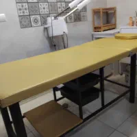 تخت ماساژ و دستگاه بخور سرد و گرم