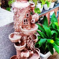 آبنما سفالی ۵ طبقه
