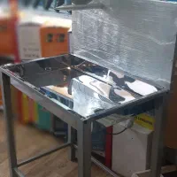 جمهوری۴ مرغ خردکن سینک دار استیل پایه سنگین ترازو