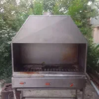 منقل اتاقک و هوددار همراه چرخ