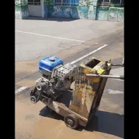 برش آسفالت وکف سازی و سیمانکاری وتخریب