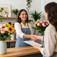 استخدام گل آرای خانم (حرفه‌ای)