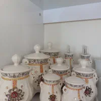 پا سماوری نگین دار ۱۲ پارچه